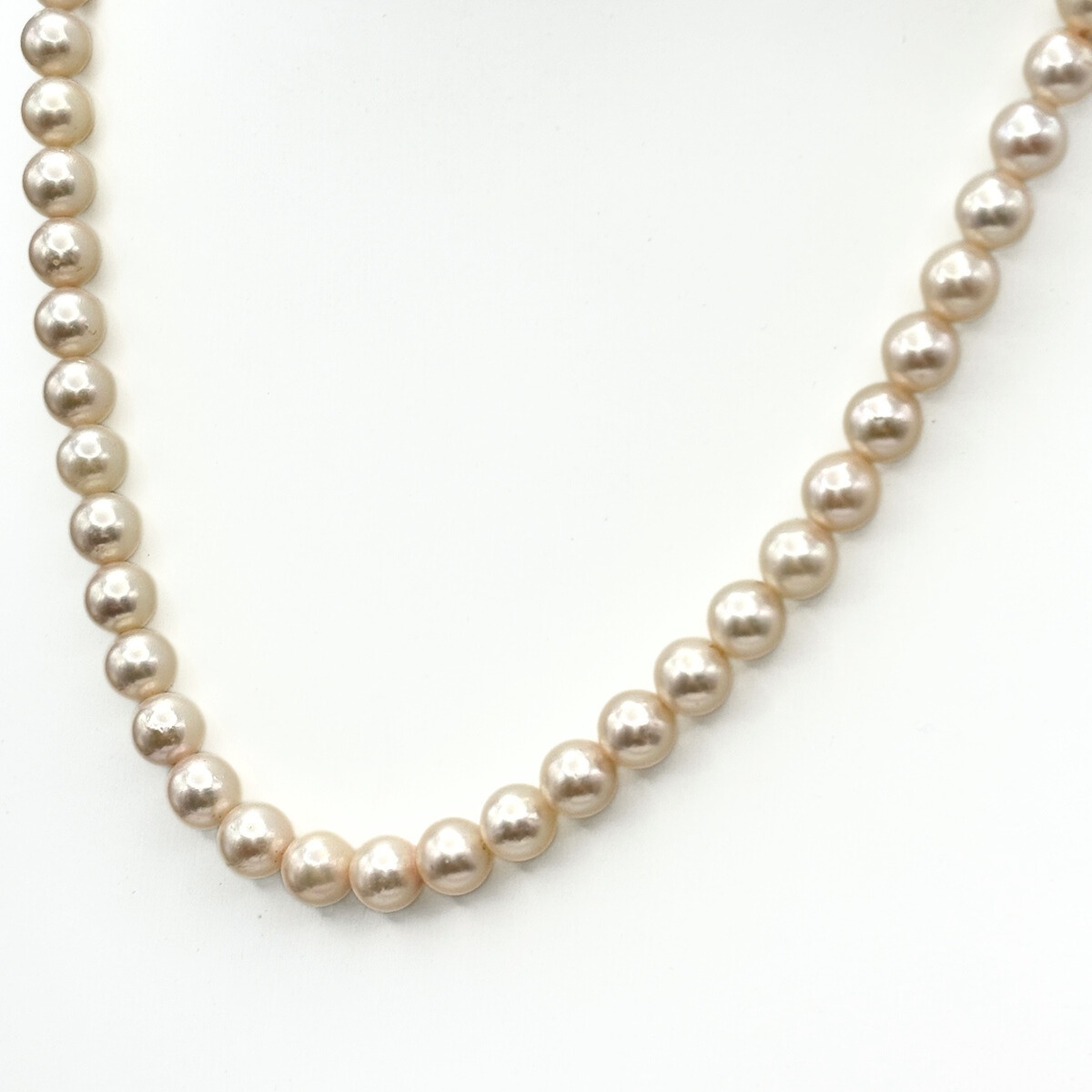 タサキ TASAKI パール デザインネックレス シルバー 真珠 ネックレス SV パール レディース 【中古】