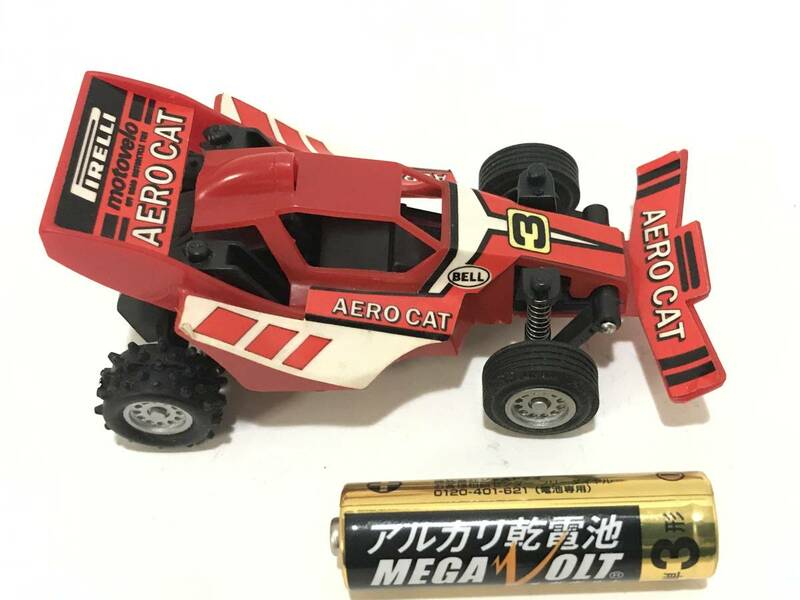 6 ミニ四駆 エアロキャット イリフネ タミヤ ジュニア プルバックカー ミニカー プラモ　日本製 昭和レトロ 当時物