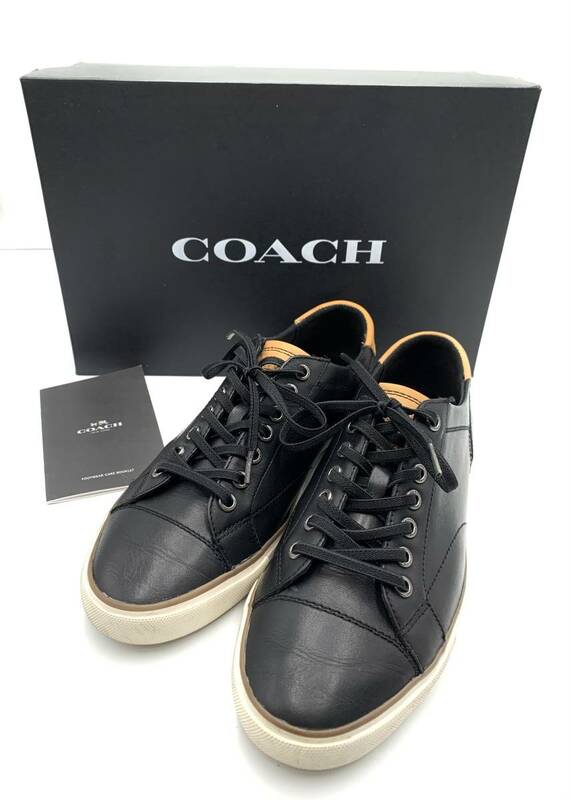 COACH コーチ　C136 ロートップ　スニーカー　9 D 27cm