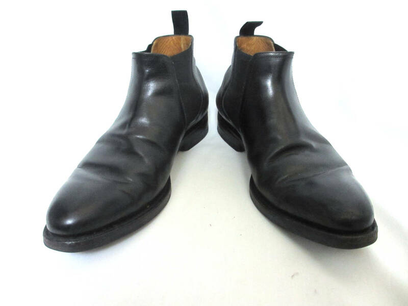 JALAN SRIWIJAYA（ジャラン スリウァヤ）　牛革サイドゴアブーツ　BLACK (DAINITE SOLE)