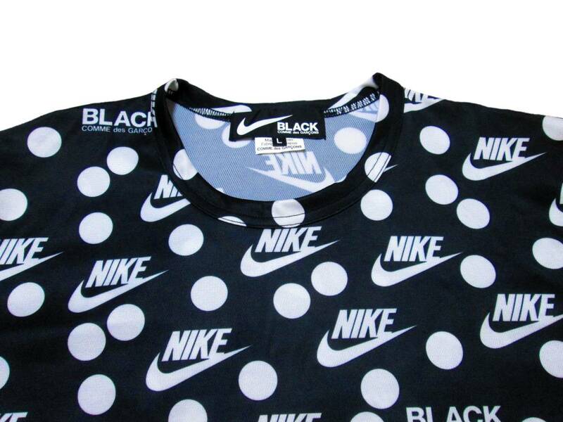 完売品　限定　BLACK COMME des GARCONS x NIKE 長袖Tシャツ　ブラックコムデギャルソン