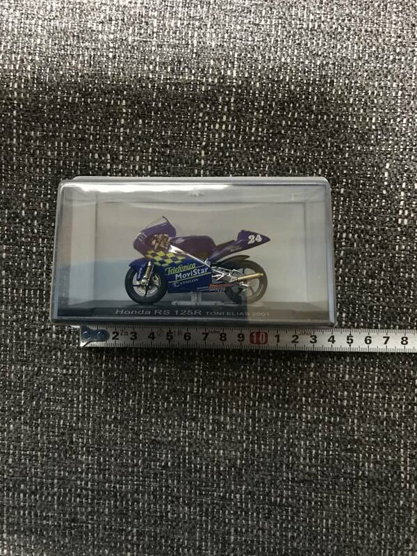 1/24 ホンダ Honda RS 125R トニ・エリアス 2001 チャンピオンバイクコレクション デアゴスティーニ