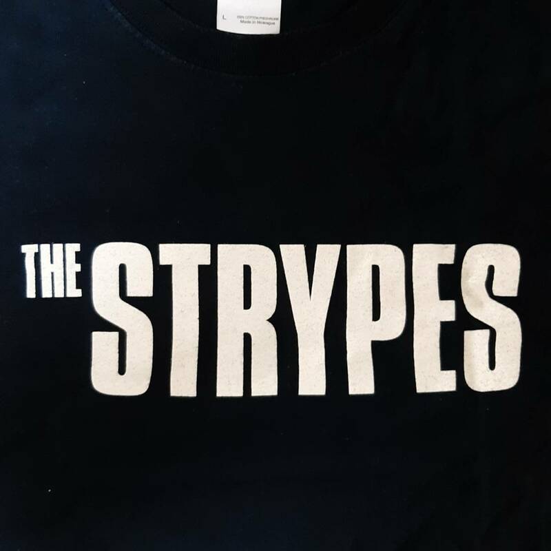 レア バンドTシャツ THE STRYPES ストライプス JAPAN TOUR 限定 黒 Lサイズ ロックTシャツ 古着 ヴィンテージ garage rock