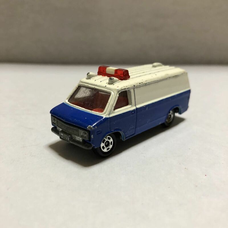 激レア絶版・廃版希少！ビンテージ tomica！No.F22！CHEVROLET CHEVYVAN！1/78スケール！1977年TOMY！JAPAN製！当時物！入手困難モデル！