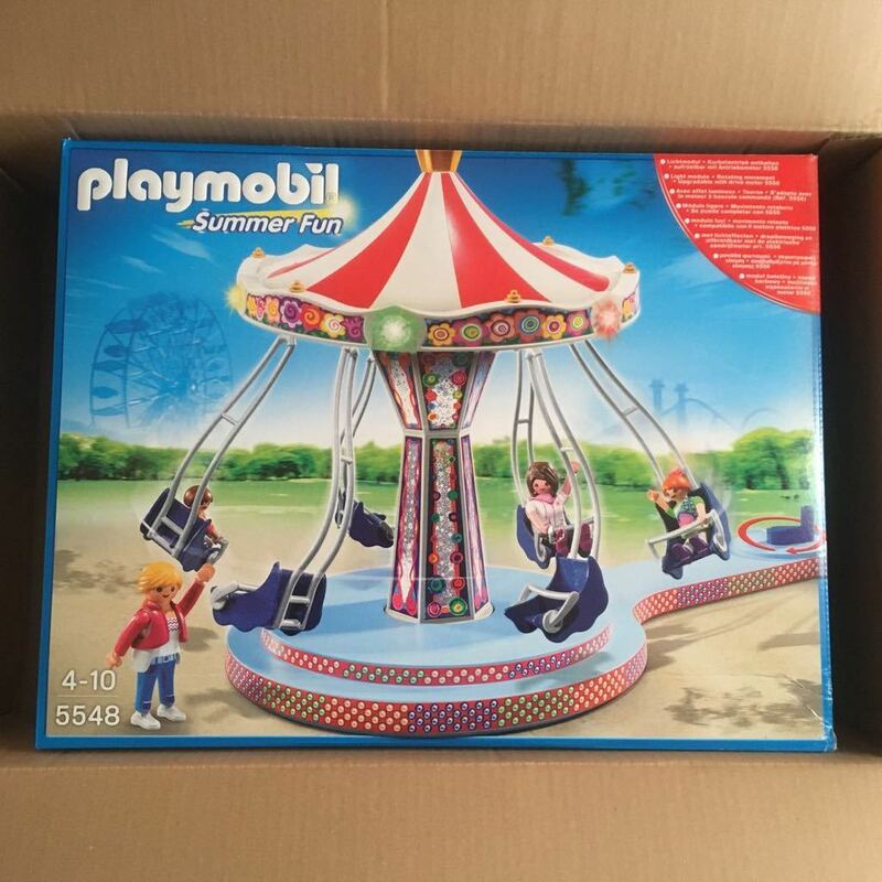 即決　プレイモービル　5548　メリーゴーランド　遊園地　サマーファン　Playmobil