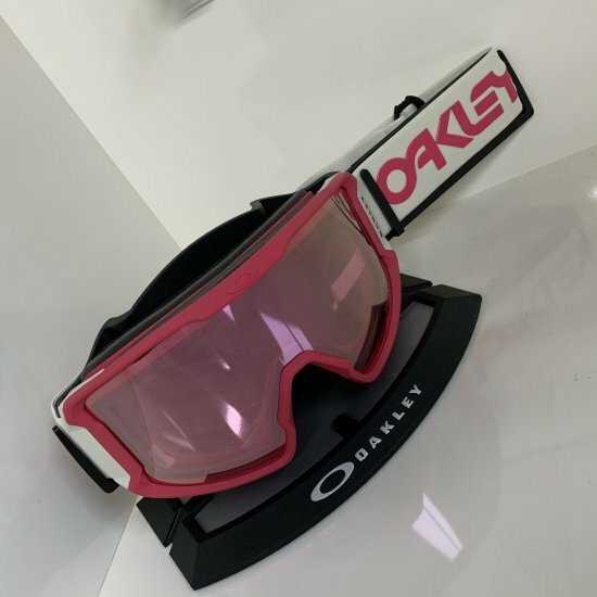 OAKLEY オークリー 【LINE MINER XM/Factory Pilot Rubine Grey】 Prizm Hi Pink Iridium 日本正規品 限定モデル プリズムレンズ