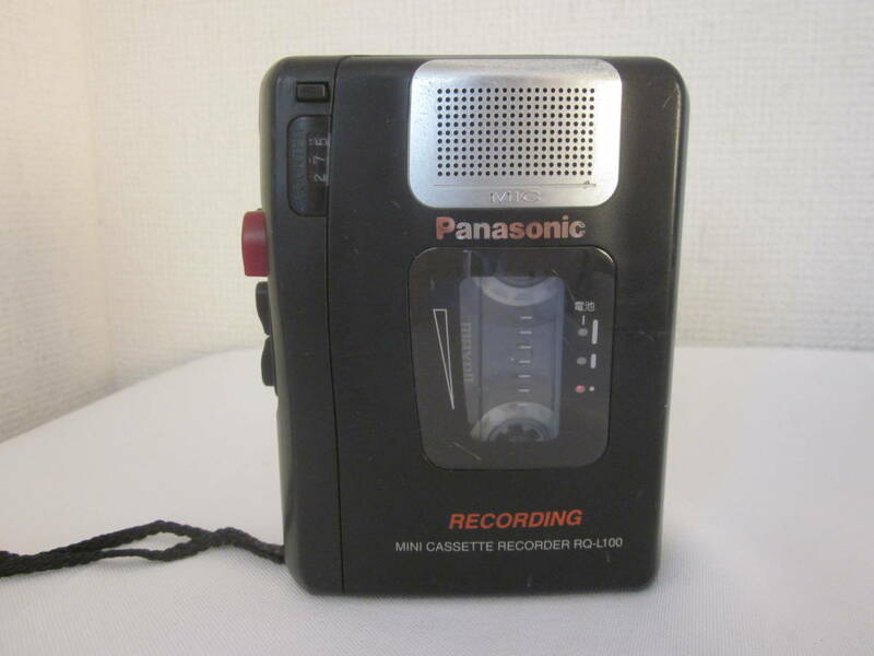 Panasonic カセットテープレコーダー RQ-L100★動作品