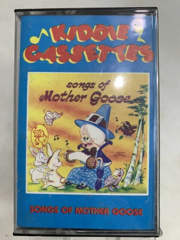 KIDDIE CASSETTES SONGS OF MOTHER GOOSE カセットテープ