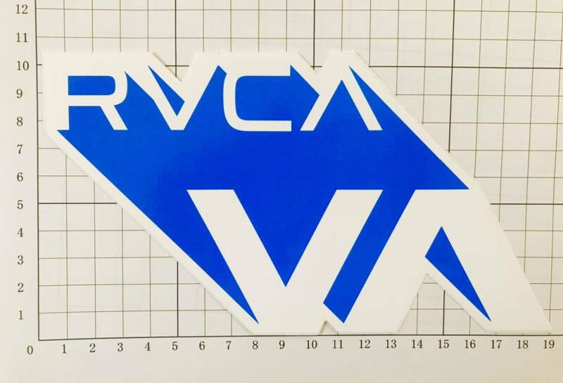 RVCA ｖ∧ ルーカ THE BALANCE OF OPPOSITES ステッカー Art/Music/Fashion～2
