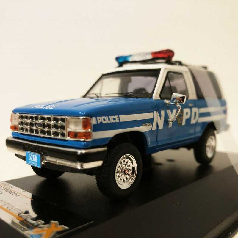 PremiumX/'89 Fordフォード Broncoブロンコ NYPD 1/43