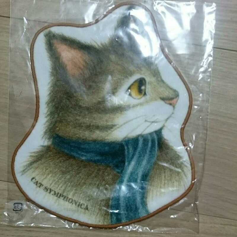 値下【キャットシンフォニカ】猫プリントタオル★新品3