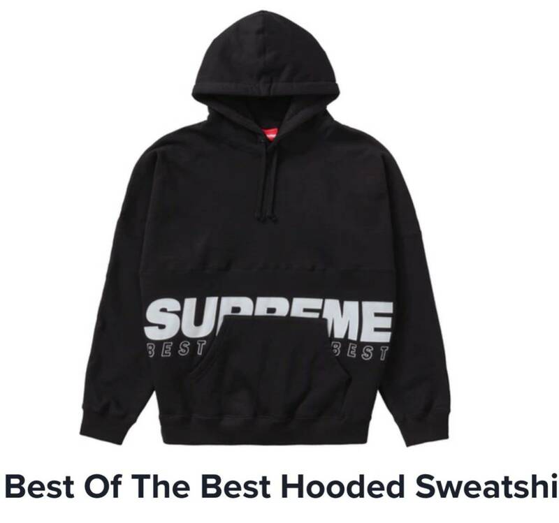 supreme Best Of The Best Hooded Sweatshirt シュプリーム パーカー 新品！本物！完売品！レア！BLACK メンズ トレーナー プレゼントにも