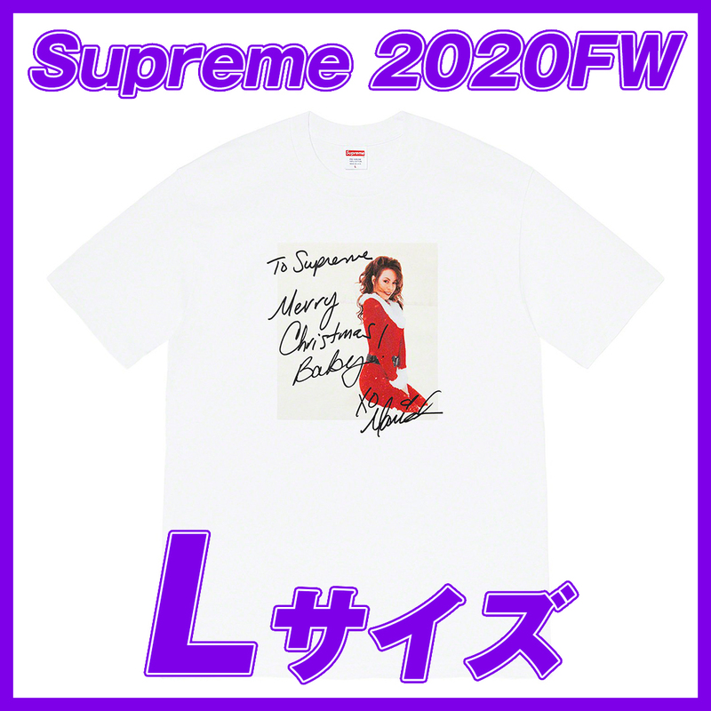 1366　Supreme Mariah Carey Tee White L シュプリーム　マライヤキャリーTee 白　Lサイズ　2020FW