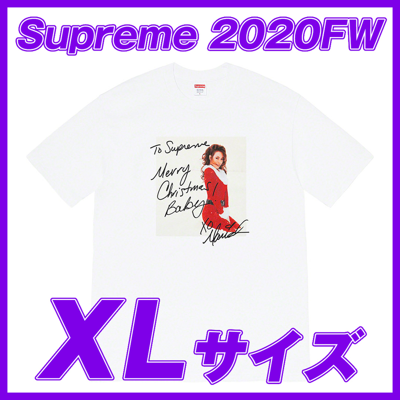 1368　Supreme Mariah Carey Tee White XL シュプリーム　マライヤキャリーTee 白　XLサイズ　2020FW