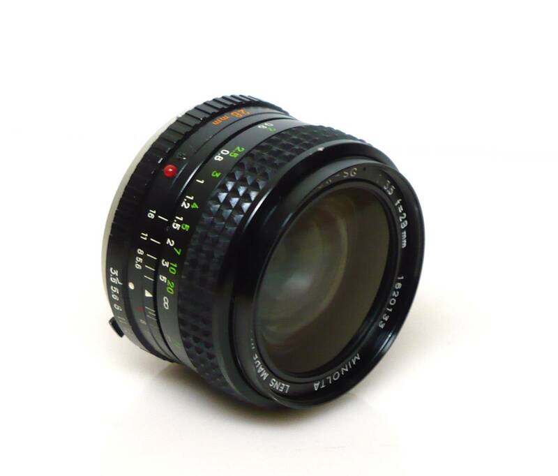 ★MINOLTA(ミノルタ)◆ MC W.ROKKOR-SG 1:3.5 f=28mm ●実用・良品