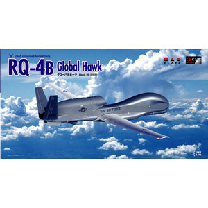 プラッツ 1/72スケールプラモデル アメリカ空軍 無人偵察機 RQ-4B グローバルホーク
