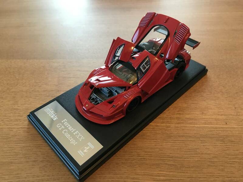 1/43 meko models 【Red】 FXX GT Concept Red with black wheels