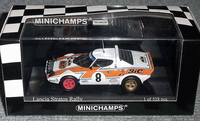 1/43 ランチア ストラトス BiC 8号 1978 アクロポリス ピレリ Lancia Stratos