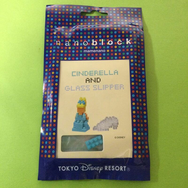 【 ナノブロック 】ディズニー マメナノ シンデレラ / シンデレラ & ガラスの靴 / 東京ディズニーリゾート / Disney TDR mame nano block