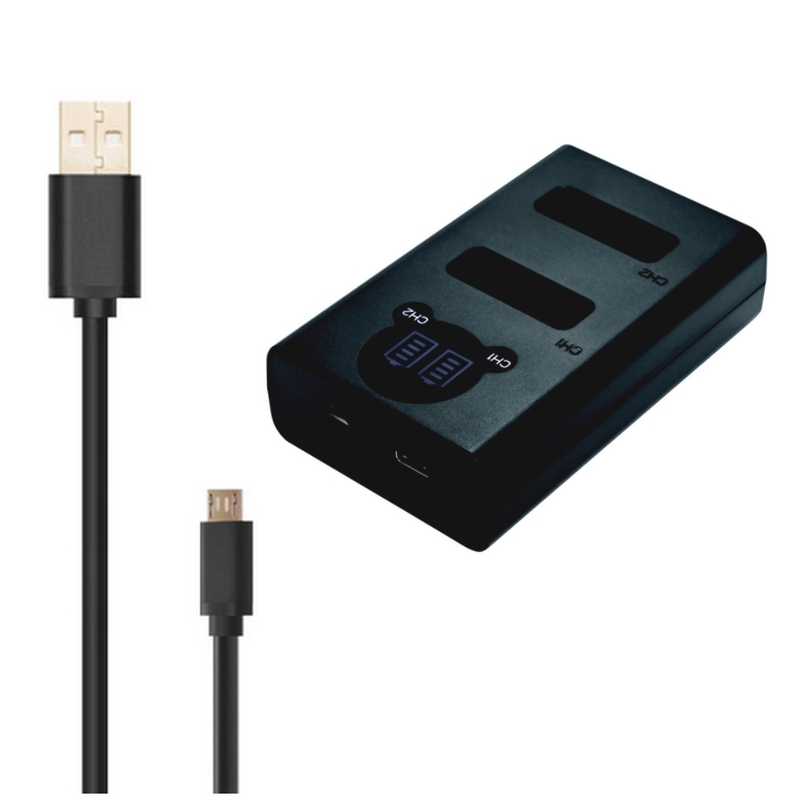 NP-W235 用 BC-W235 [ デュアル ] USB Type-C 急速 互換充電器 バッテリーチャージャー [純正 互換バッテリー共に対応] FUJIFILM X-T4