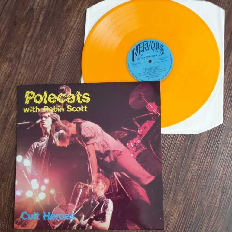 LP★Pole Cats with Robin Scott/Cult Heroes★ネオロカビリー★ロカビリー