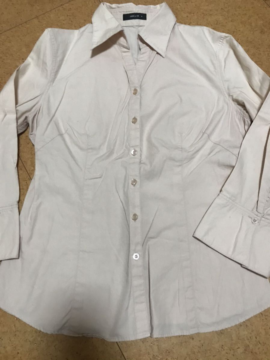 古着 レディース シャツ 7分袖 COMME CA ISM