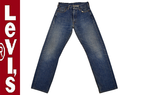 K-2062★Levi's リーバイス 502-XX★1996年日本製 ヴィンテージ復刻 デニム 赤耳 セルビッチ ビッグE TALON ストレートジーンズ W31