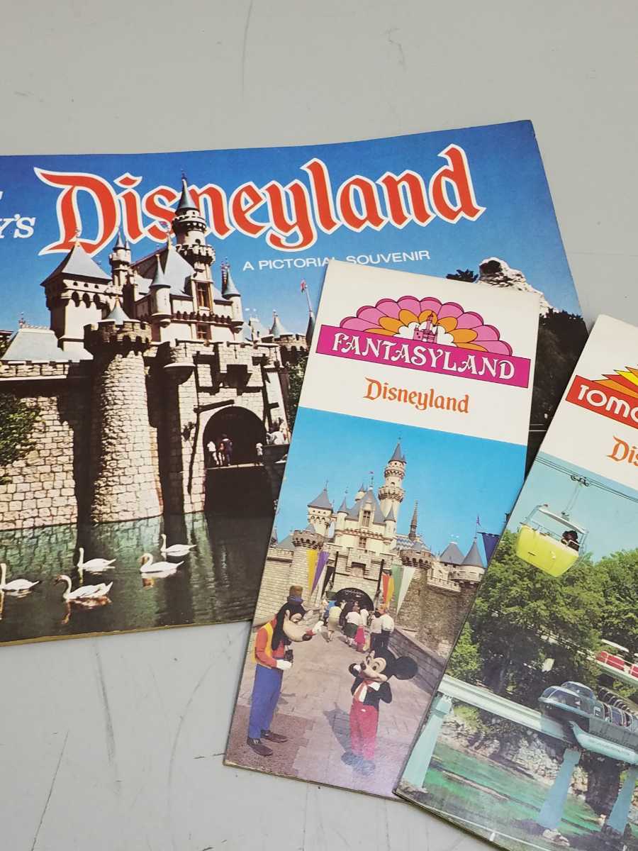 アメリカ ディズニーランド パンフレット ポストカードブック セット 1976年 レトロ ヴィンテージ 希少 レア トゥモローランド フ