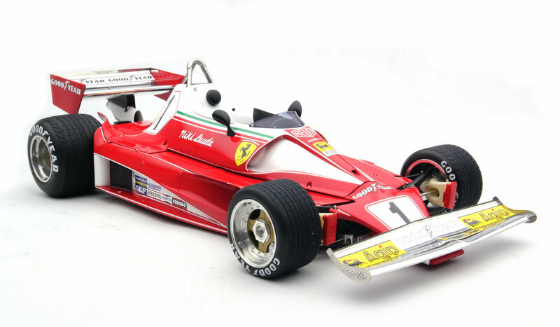 【玩具模型】AMALGAM FERRARI 312T2 NIKI LAUDA F1 JAPANESE GRAND PRIX 1976 アマルガムフェーラリ合金模型車ミニカー1:8 H28