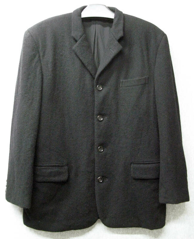 ギャルソン オム：初期 1994 メルトン 厚手 ジャケット （ ヴィンテージ COMME des GARCONS HOMME 1994 Vintage Wool Jacket