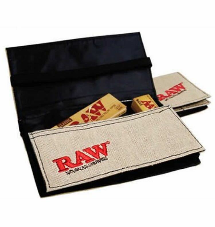 ◆送料無料◆新品　RAW シャグポーチ トラベルポーチ　手巻きタバコ　タバコケース