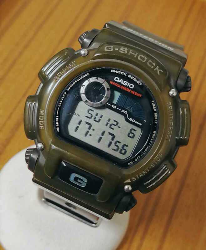 【動作正常】G-SHOCK メンズ用ウォッチ腕時計 X-treme エクストリーム DW-9000 電池交換済み
