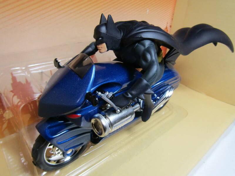 BATCYCLE 1/16 BATMAN バットマン バッドサイクル BATMOBILE バットモビル 2000s DC COMICS CORGI製 未展示品 アメコミ 稀少 HERO 