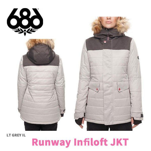 ☆半額☆50%OFF☆ 【 686 】Runway Infiloft Jacket 　ランウェイ 　インフィロフト　 スノージャケット 　レディース 　正規品