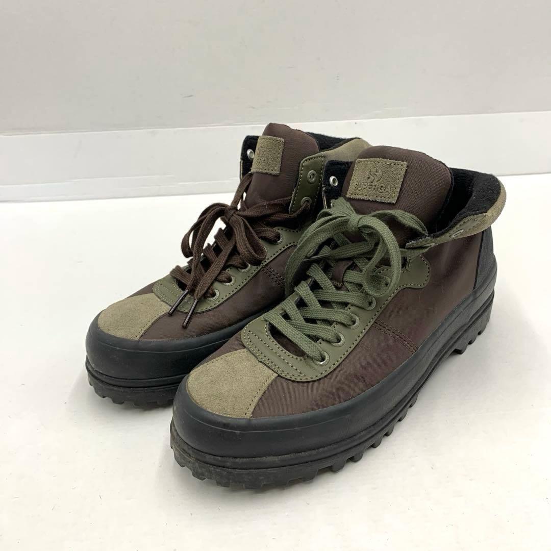 77◆80/SUPERGA ミドルカットスニーカー サイズ:38 0109-8