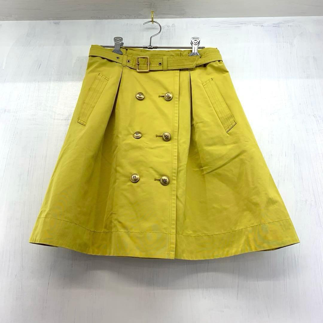 72◆CO/BURBERRY BLUE LABEL トレンチスカート サイズ:38 0109-12