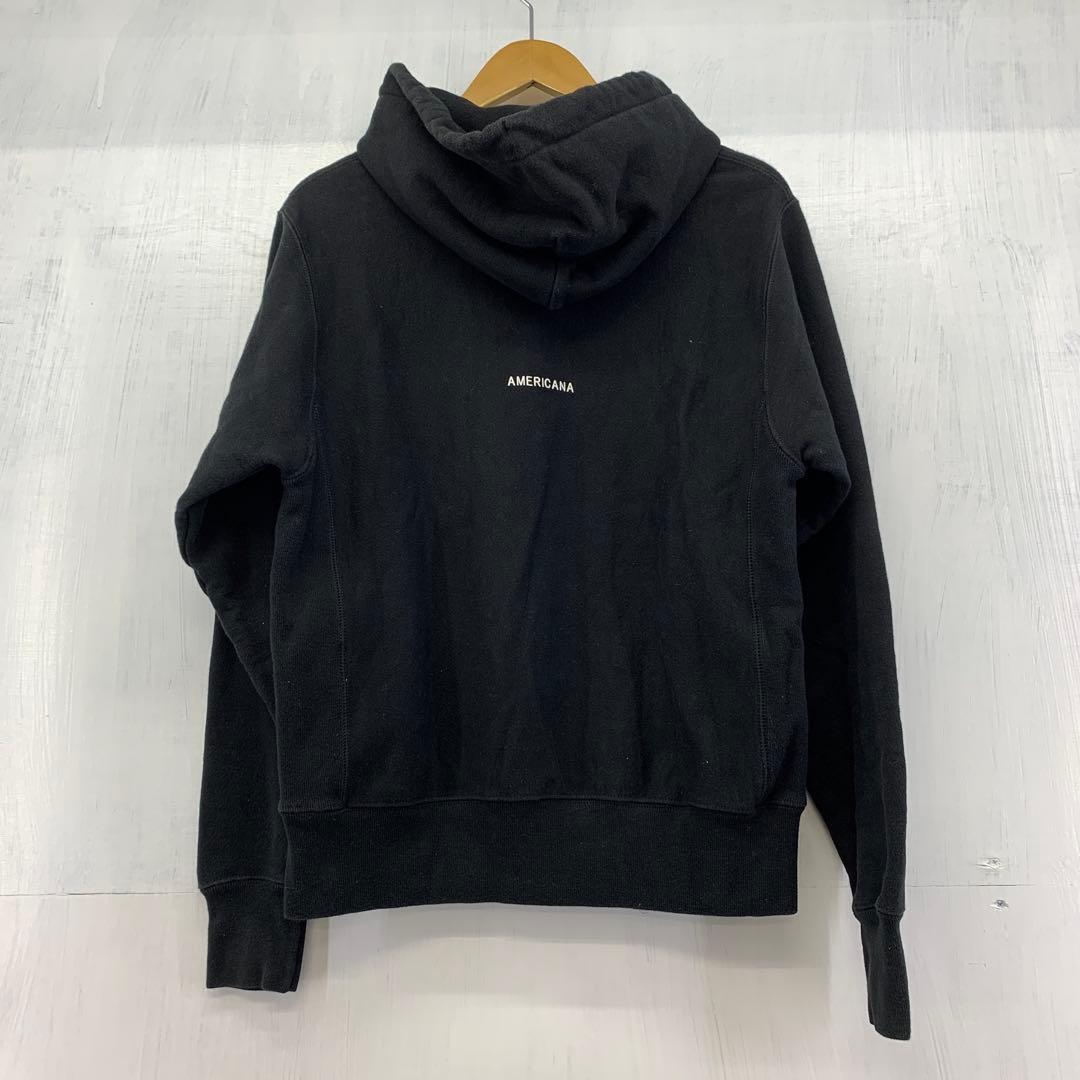 72◆60/AMERICANA×Champion ReverseWeave プルオーバーパーカー サイズ:S 0109-14