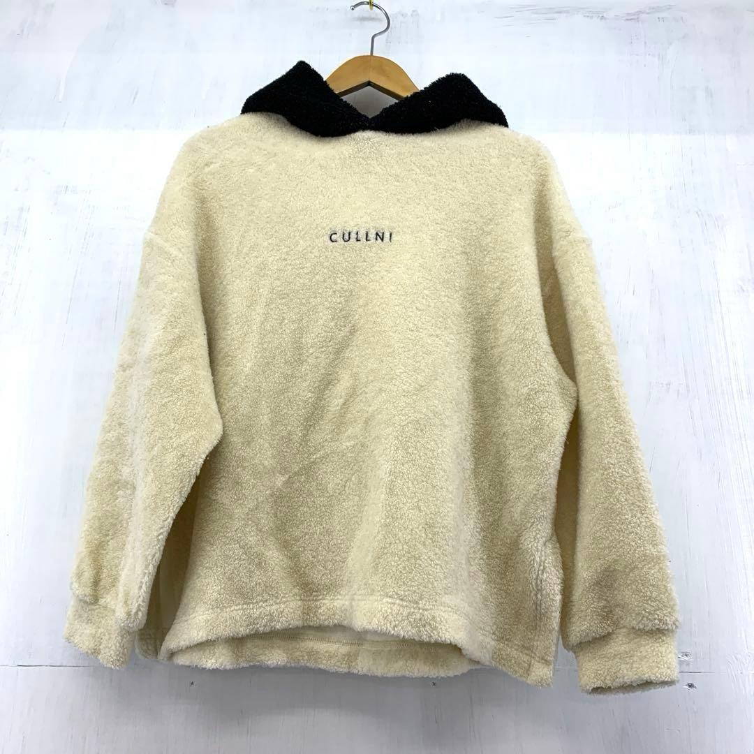 72◆80/CULLNI STUDIOUS別注シャギーロゴフーディー サイズ:2 0120-18