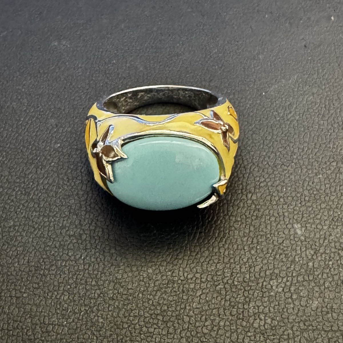 リング 指輪 シルバーリング インディアンジュエリー　7.5g　60サイズ　