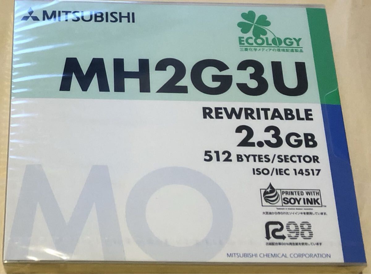 5インチ光磁気ディスク　三菱　MH2G3U　新品