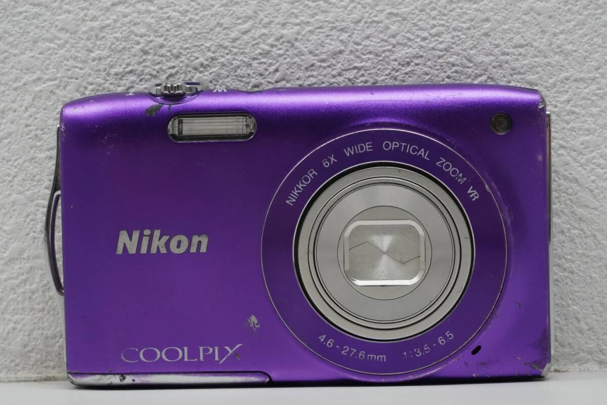 Nikon Coolpix S3300 コンデジ コンパクトデジタルカメラ 動作未確認
