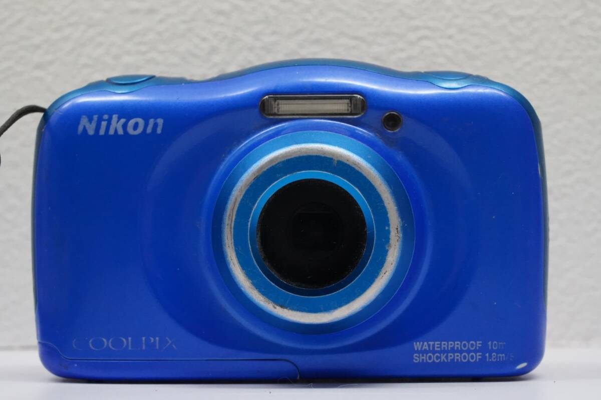 Nikon Coolpix W100 コンデジ コンパクトデジタルカメラ 動作未確認 ③