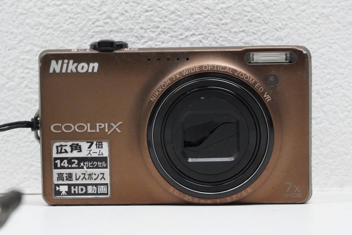 Nikon Coolpix S6000 コンデジ コンパクトデジタルカメラ 動作未確認
