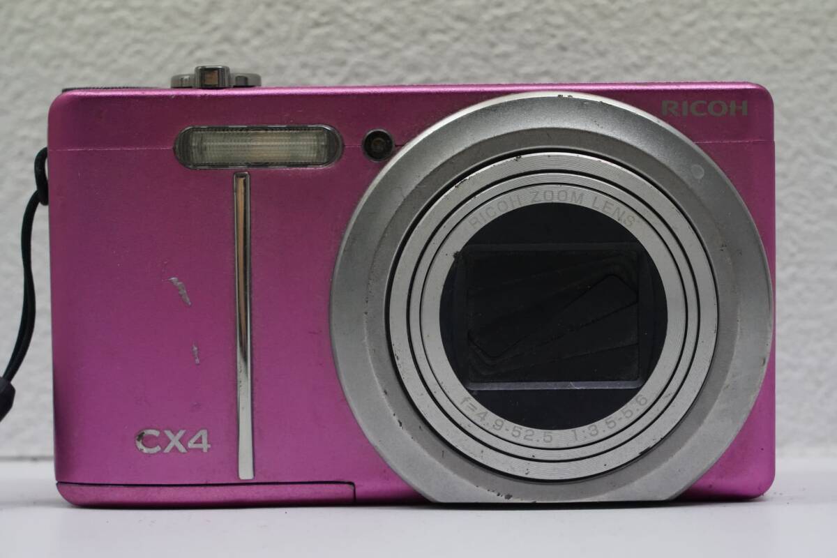 Ricoh CX4 コンデジ コンパクトデジタルカメラ 動作未確認