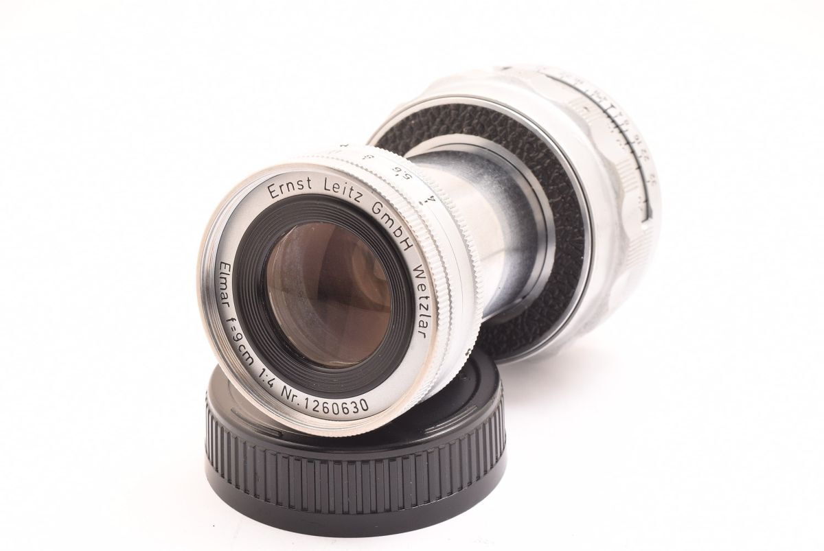 ライカ Leica Elmar 9cm f/4 沈胴 Mマウント レンズ #1260630 260117