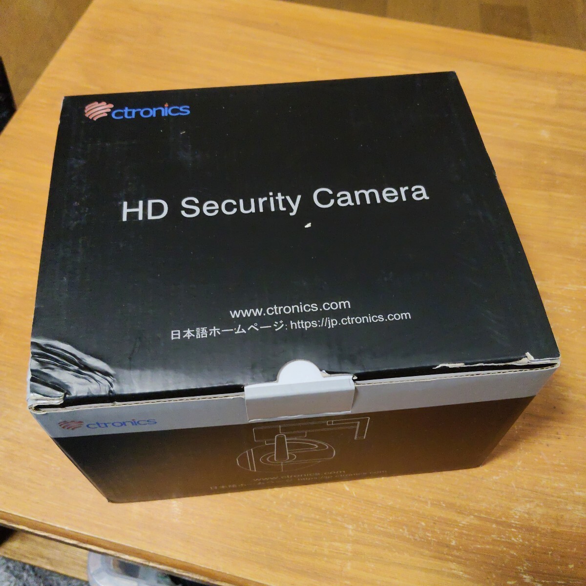 Ctronics CTIPC-700C 屋外用5MP（500万画素）パンチルト対応、5G/2.4GデュアルWi-Fi対応のネットワーク防犯カメラ