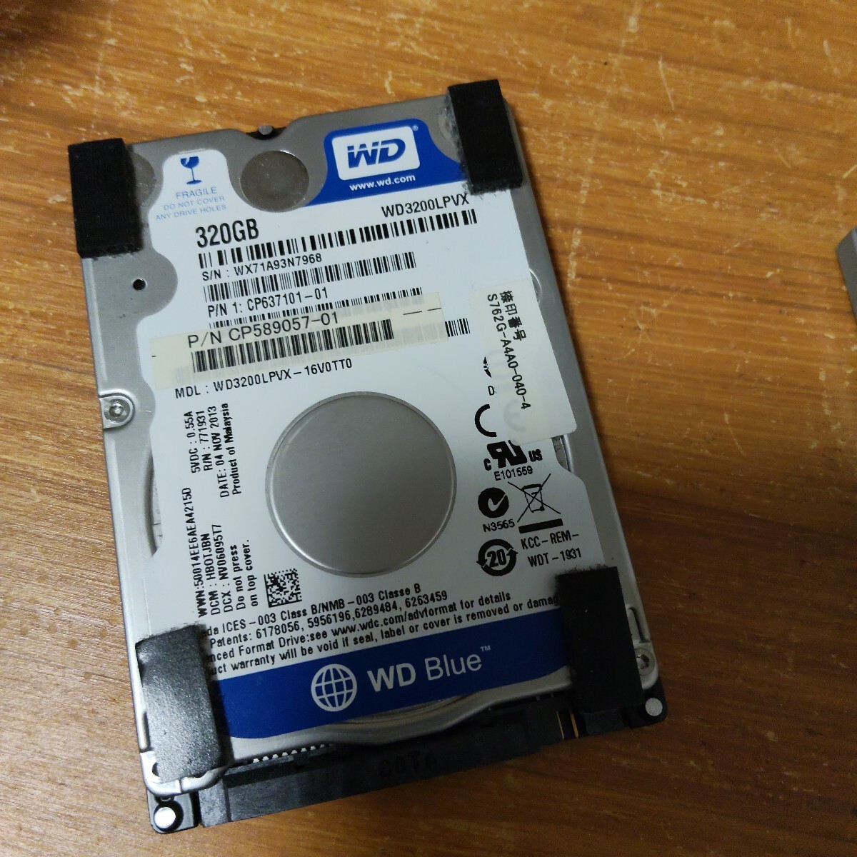 WESTERN DIGITAL 320GB HDD WD3200LPVX