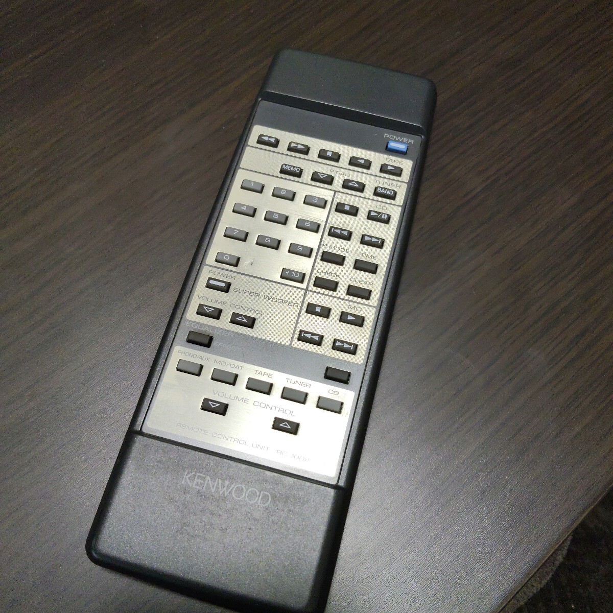 【動作品】　KENWOOD　ケンウッド　リモコン　RC-1002