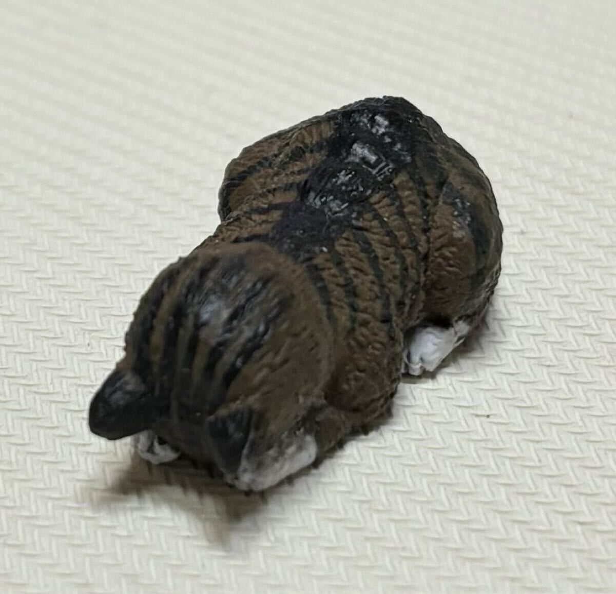 ★ごめん寝コ フィギュア キジトラ 猫 ねこ 動物 中古