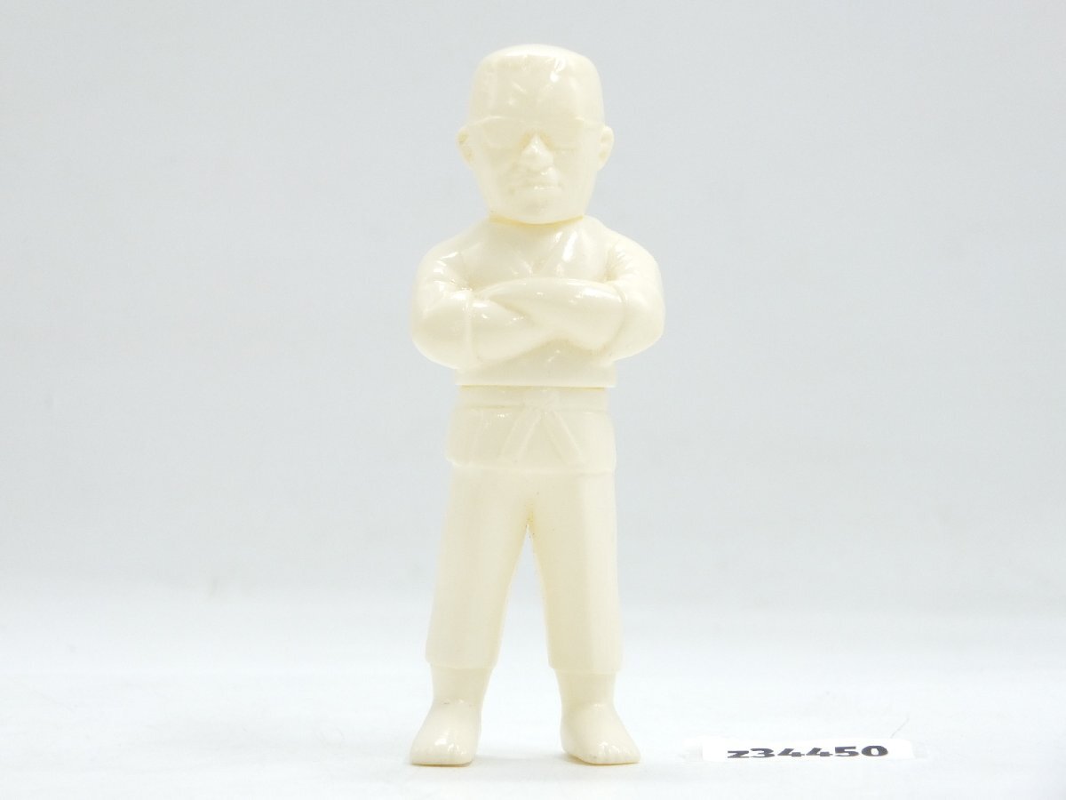 【z34450】希少 デンボク ミニソフビ 梶原一騎 約11.5cm